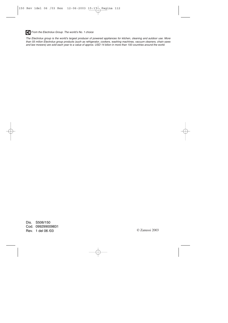 Zanussi ZBM 799 User Manual | Page 24 / 24