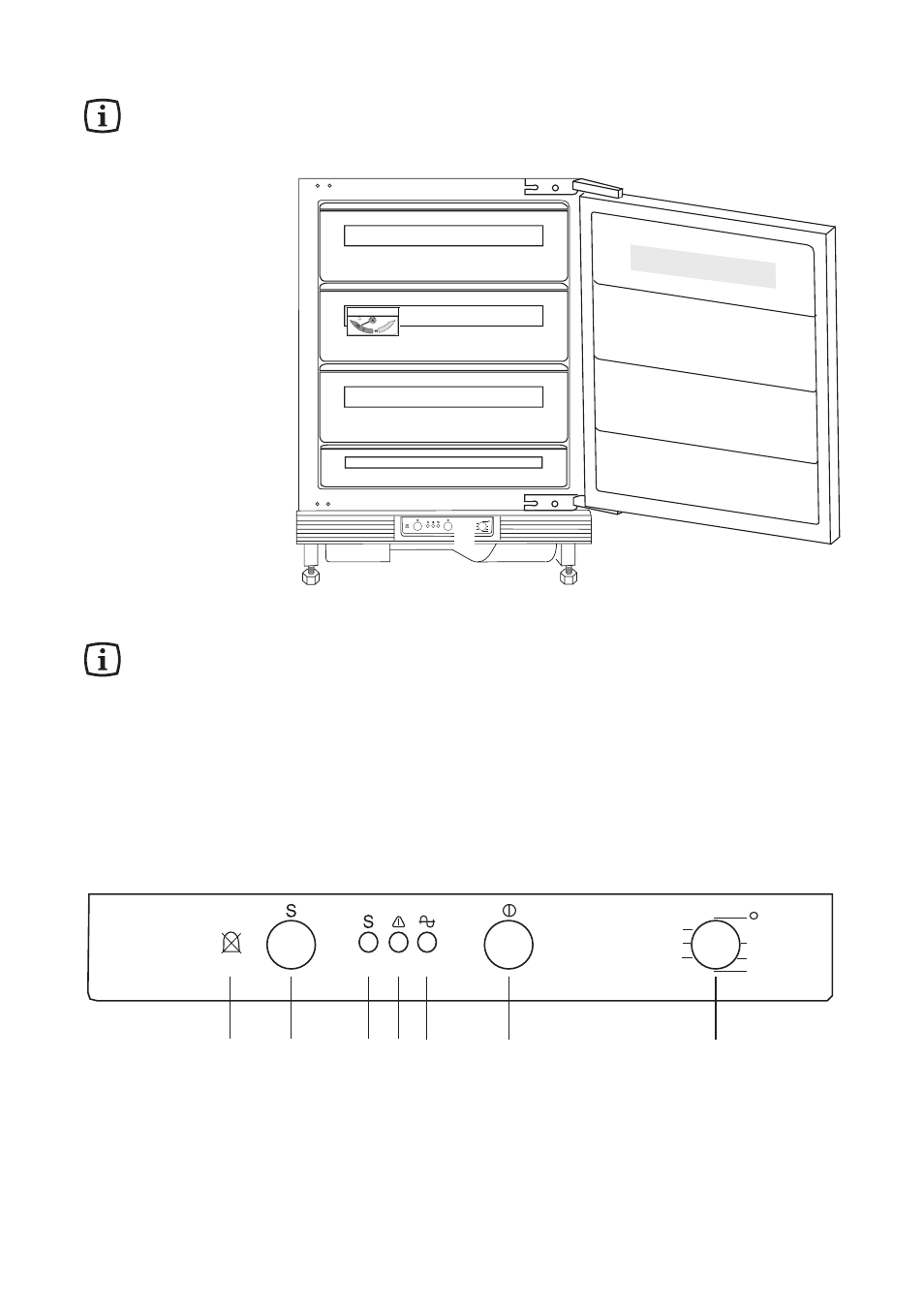 Description of the appliance, Operation | Zanussi ZU 9100 F User Manual | Page 4 / 20