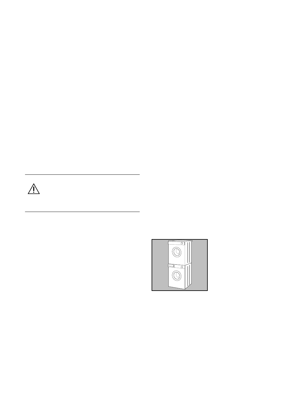 Door reversal, Electrical connection, Stacking kit | Zanussi TCS 674 E User Manual | Page 6 / 15