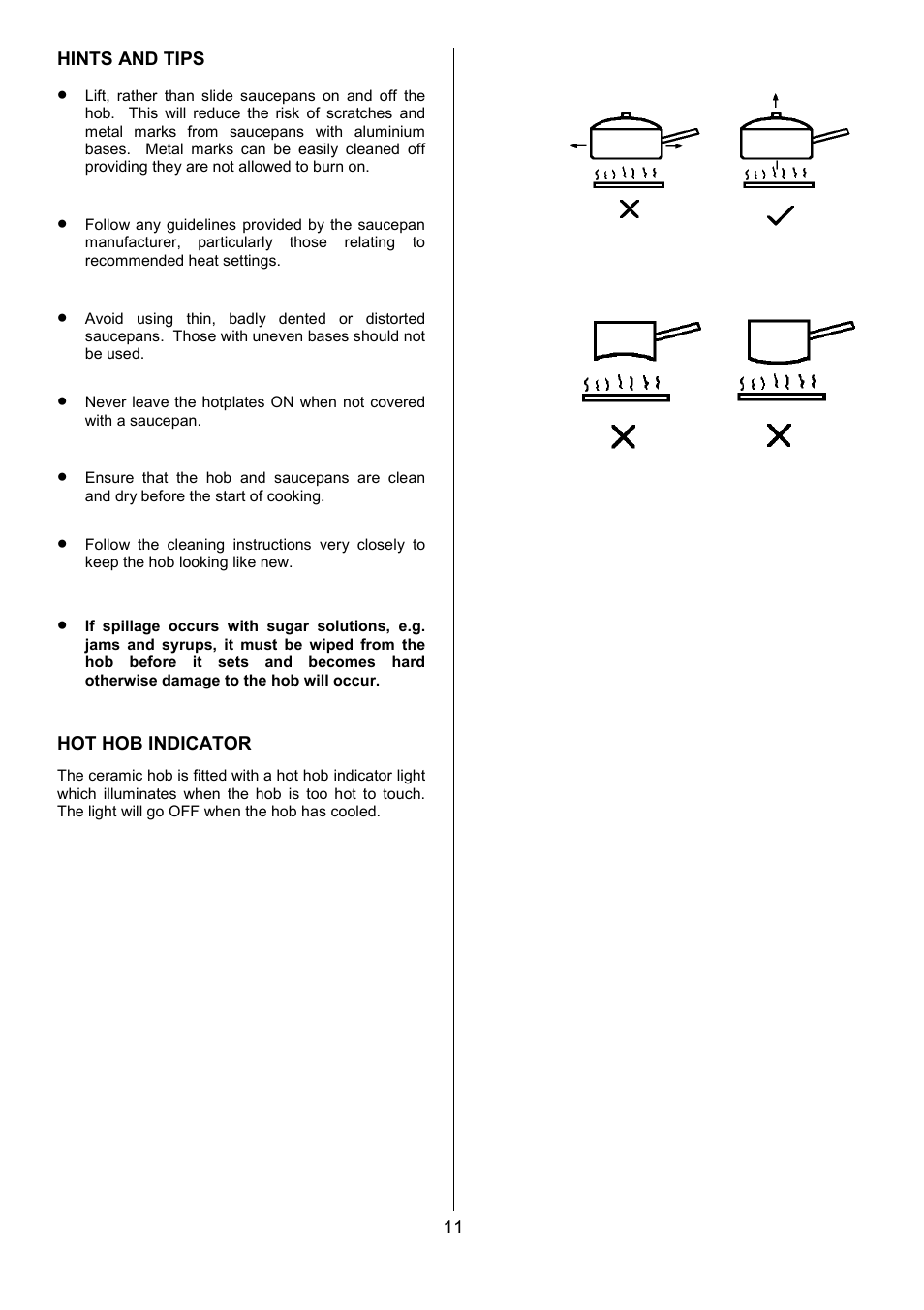 Zanussi ZCE 7680 User Manual | Page 11 / 32