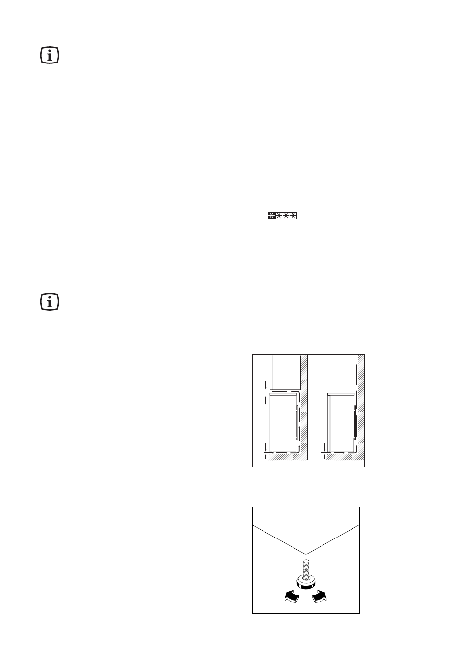 Technical specifications, Installation, Positioning | Zanussi FREEZER ZV 47 User Manual | Page 13 / 16