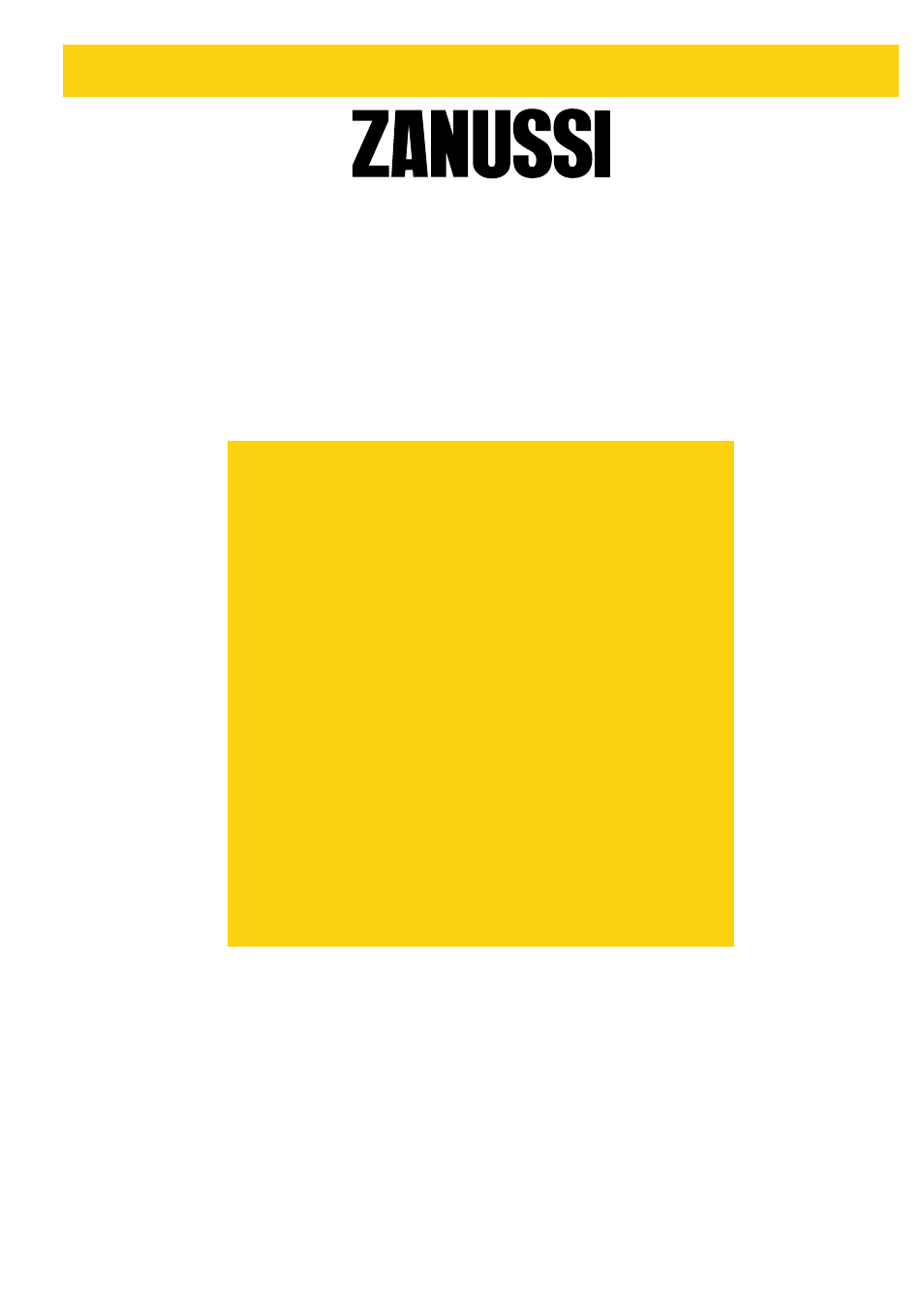 Zanussi ZBF 860 User Manual | 21 pages