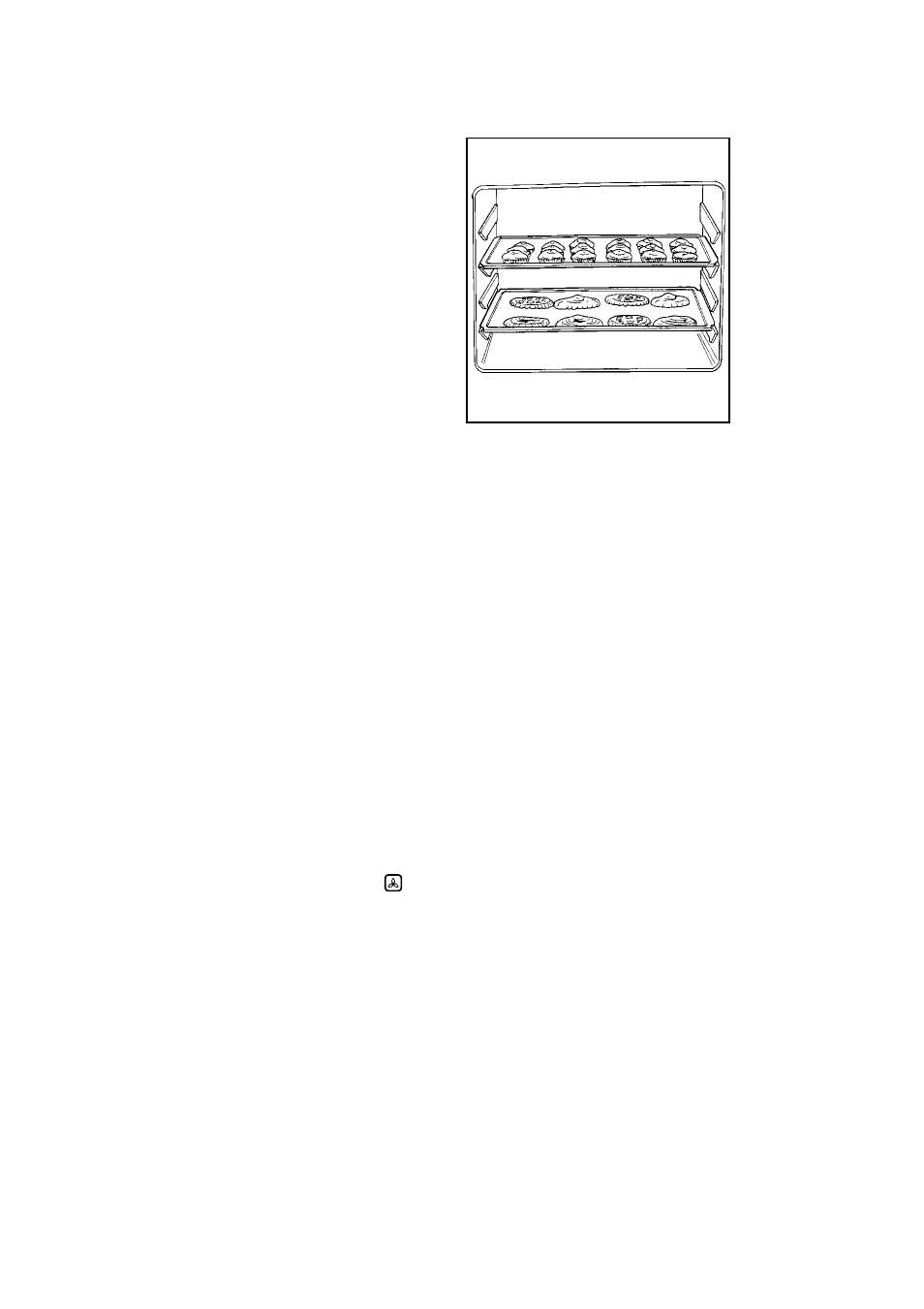 The fan oven | Zanussi ZBF 860 User Manual | Page 10 / 21
