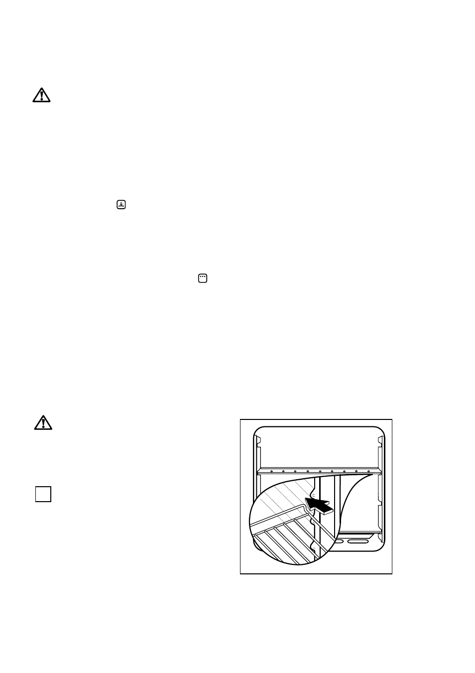 Before the first use using the oven | Zanussi ZBF 860 User Manual | Page 8 / 21