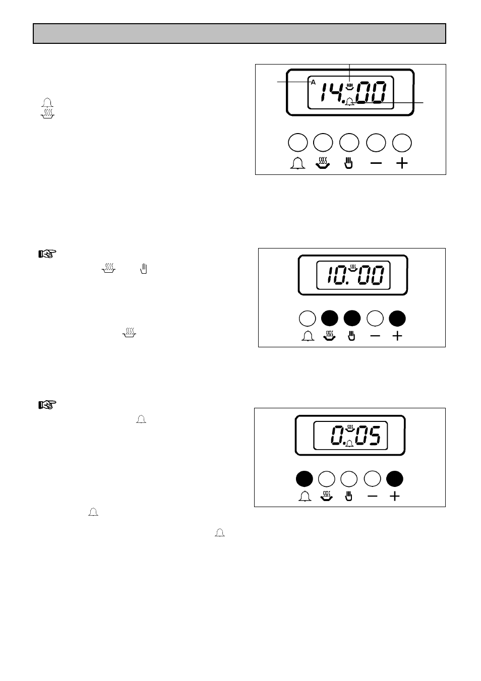 The electronic timer, The minute minder | Zanussi ZHF865 User Manual | Page 10 / 52
