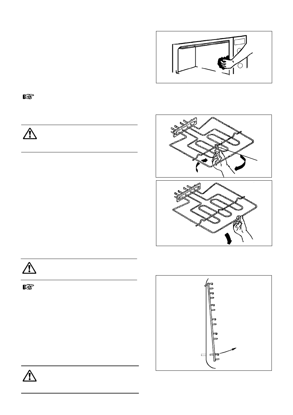 Cleaning the grill / top oven compartment | Zanussi ZHF865 User Manual | Page 29 / 52