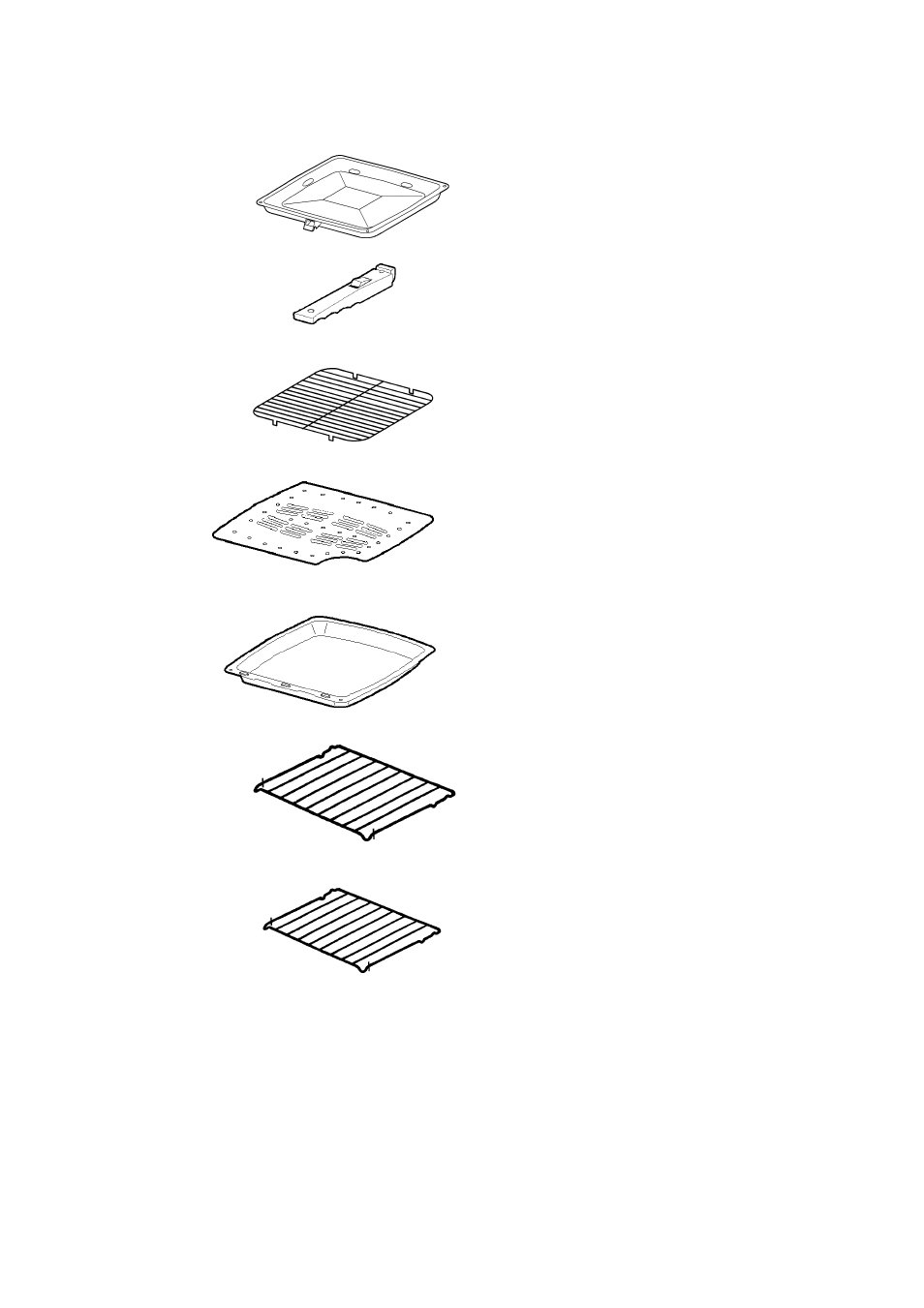 Grill and oven furniture | Zanussi ZHF865 User Manual | Page 9 / 52