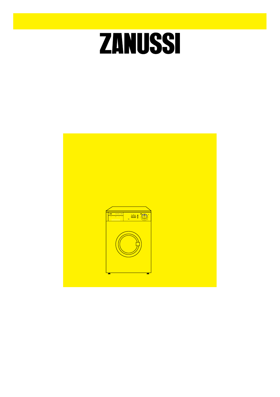 Zanussi TDS 483 EW User Manual | 20 pages