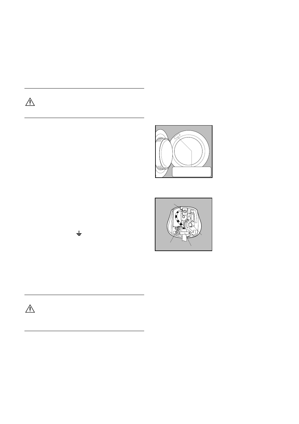 Electrical connection, Permanent connection | Zanussi TDS 483 EW User Manual | Page 19 / 20
