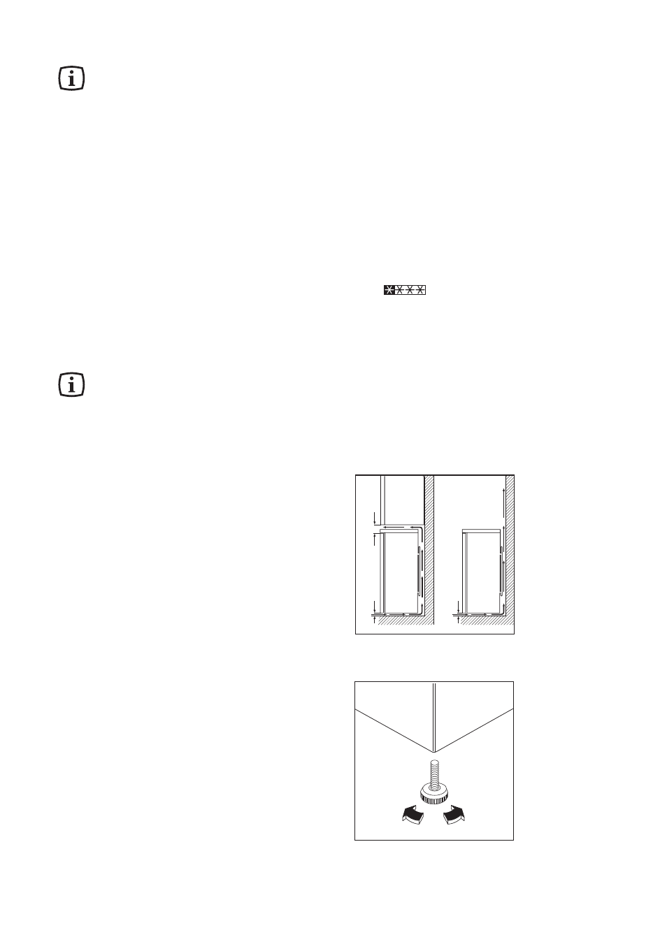 Installation, Technical specifications, Positioning | Zanussi ZF 24 W User Manual | Page 13 / 16
