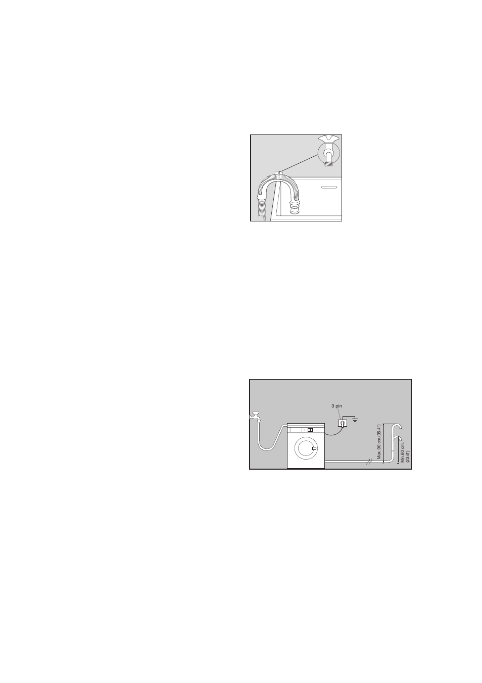 Water drainage, Important | Zanussi FLS-879C User Manual | Page 20 / 23