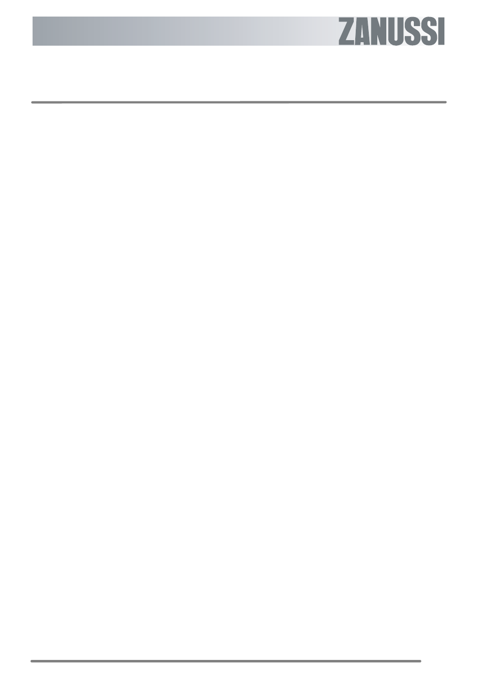 Zanussi ZKG6040 User Manual | Page 35 / 36