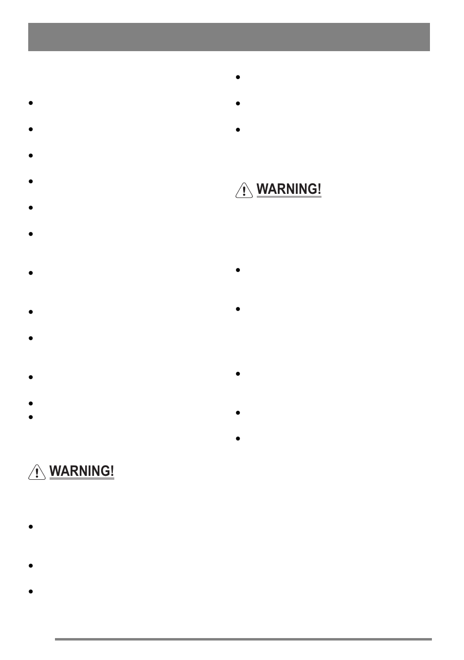 Cleaning and maintenance, Warning | Zanussi ZKG6040 User Manual | Page 4 / 36