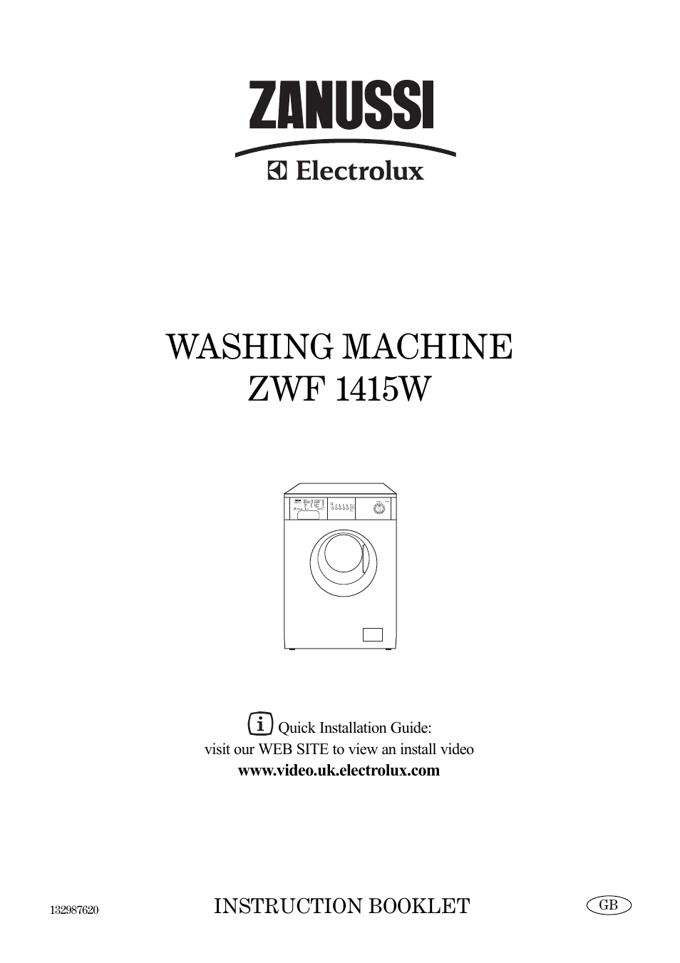 Zanussi ZWF 1415W User Manual | 27 pages