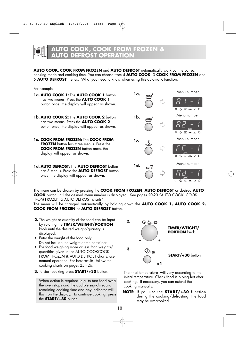 Zanussi ZM266 User Manual | Page 20 / 40