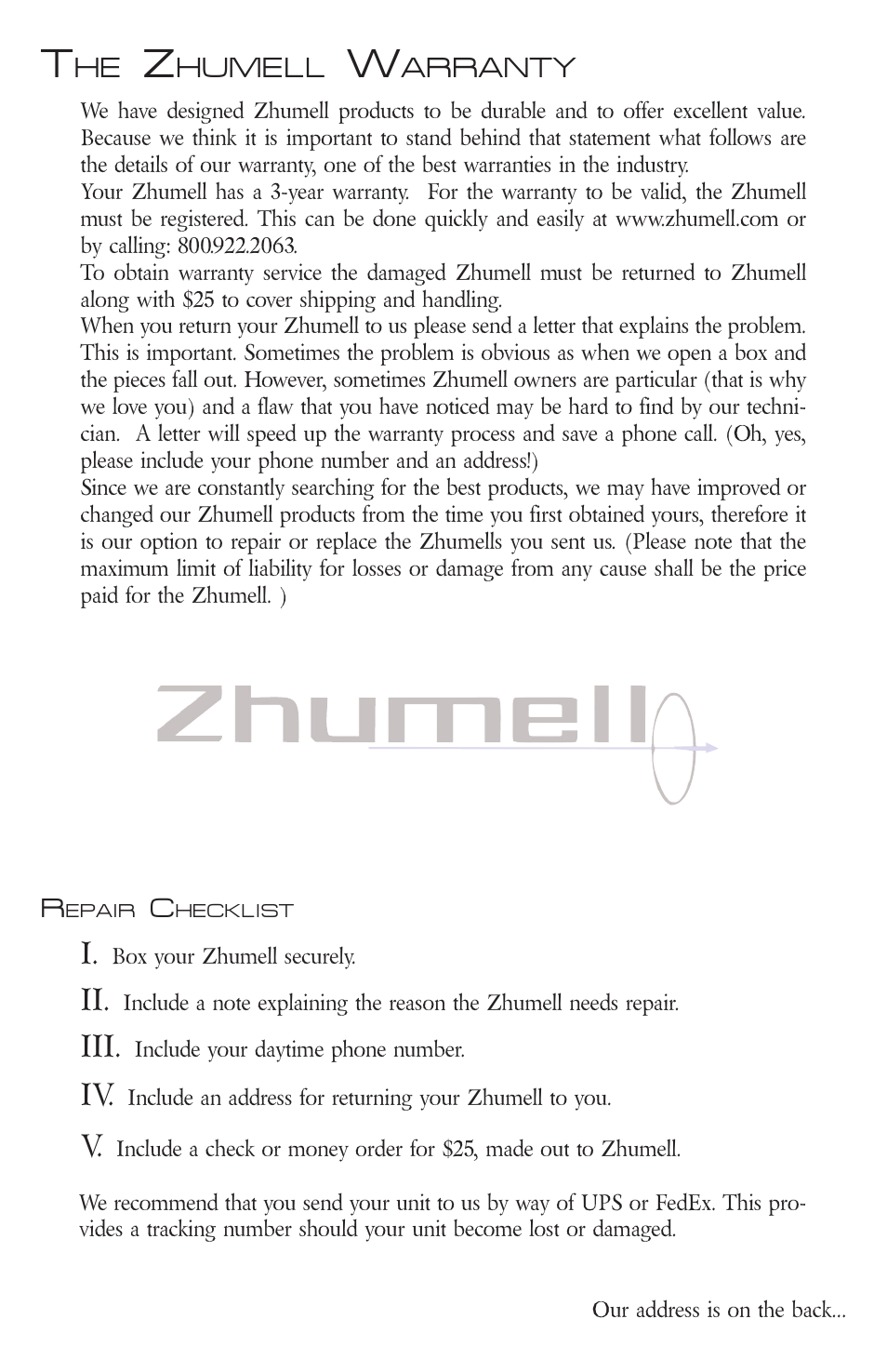 Zhumell ECLIPSE 114 User Manual | Page 18 / 20