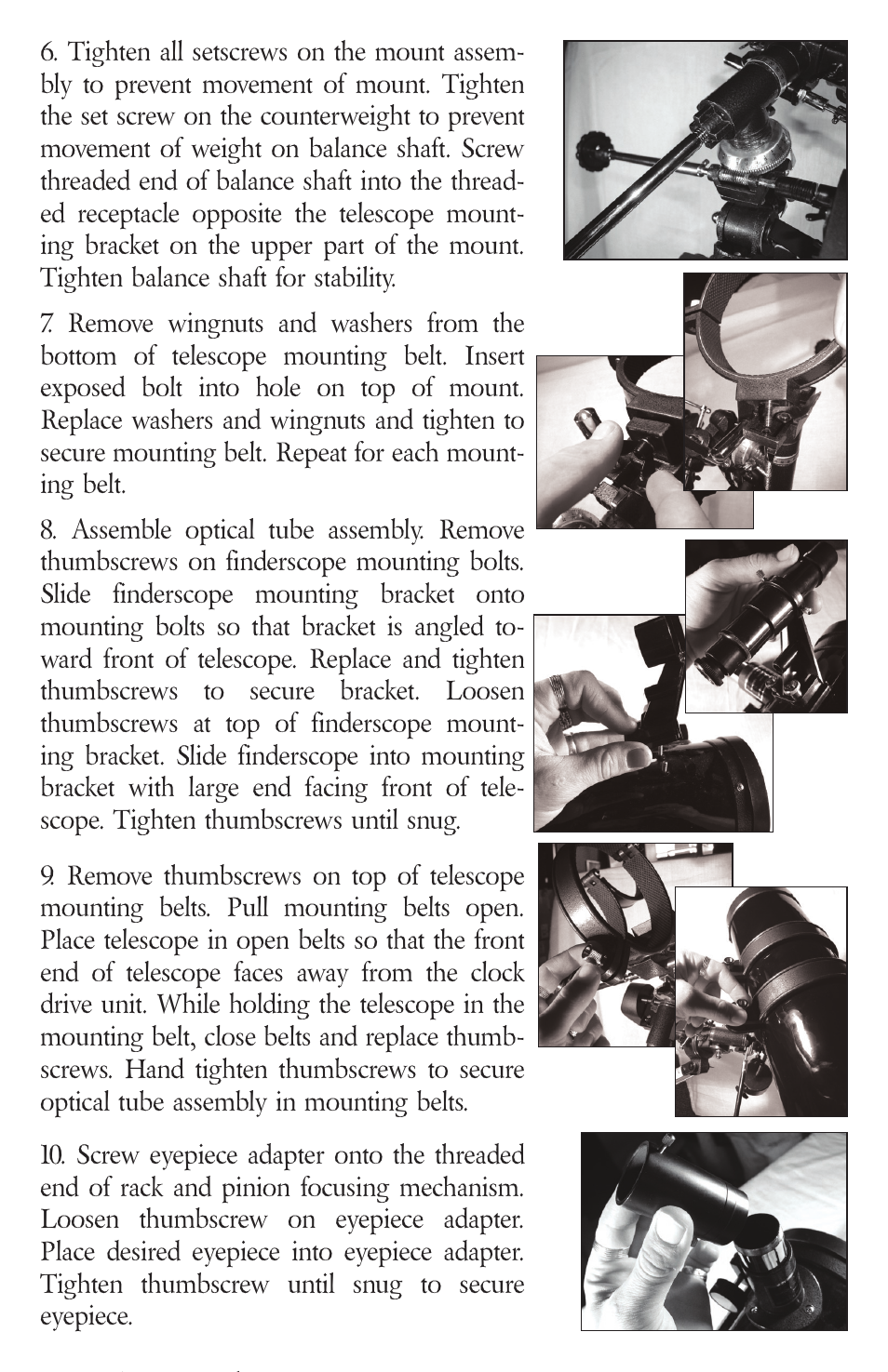 Zhumell ECLIPSE 114 User Manual | Page 6 / 20