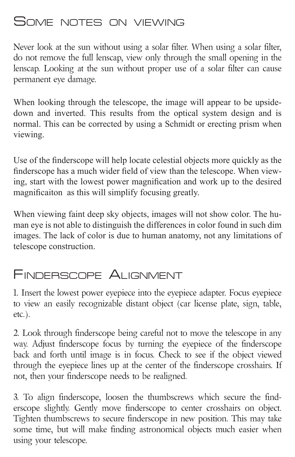 Zhumell ECLIPSE 114 User Manual | Page 7 / 20