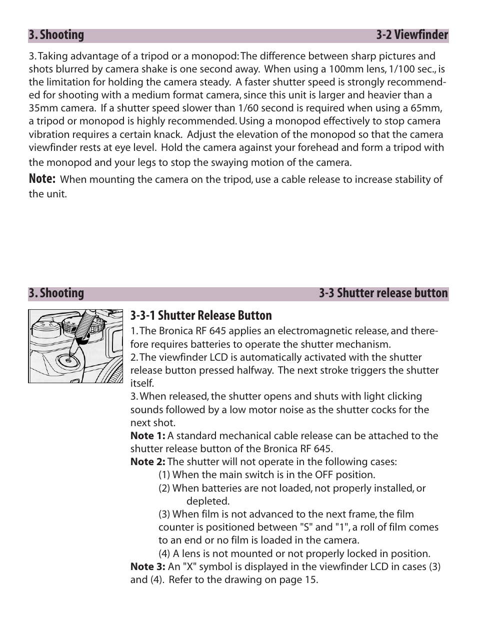 Shooting 3-2 viewfinder | Zhumell Rangefinder RF645 User Manual | Page 14 / 33