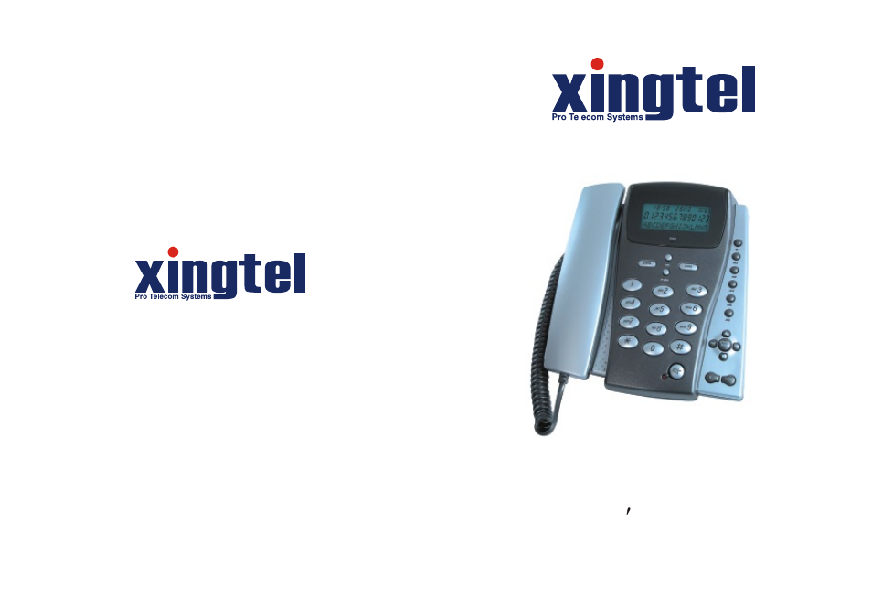 Xingtel Xiamen Electronics XL-2031IDW User Manual | 12 pages