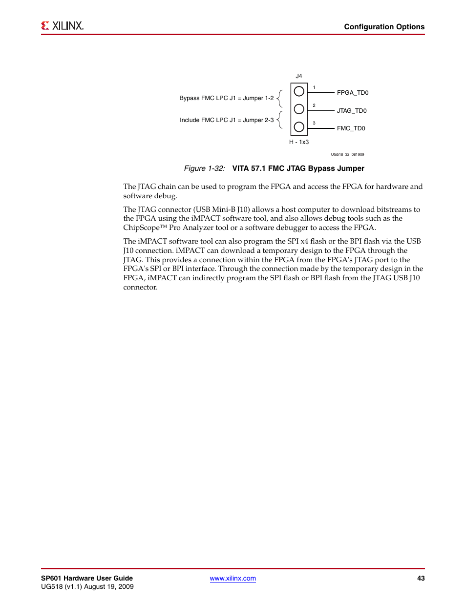 Figure 1-32 | Xilinx SP601 Hardware UG518 User Manual | Page 43 / 55
