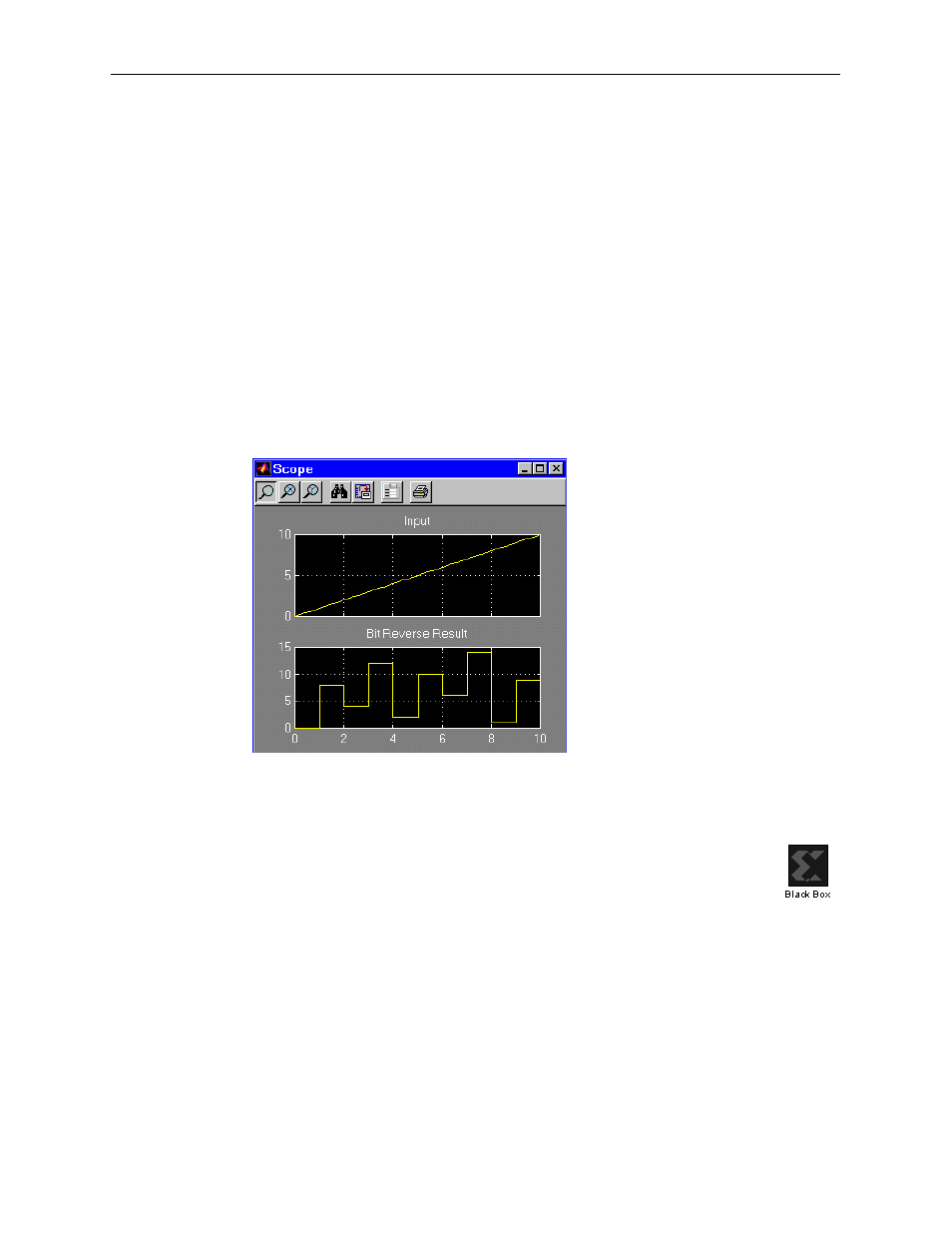 Black box window | Xilinx V2.1 User Manual | Page 129 / 148