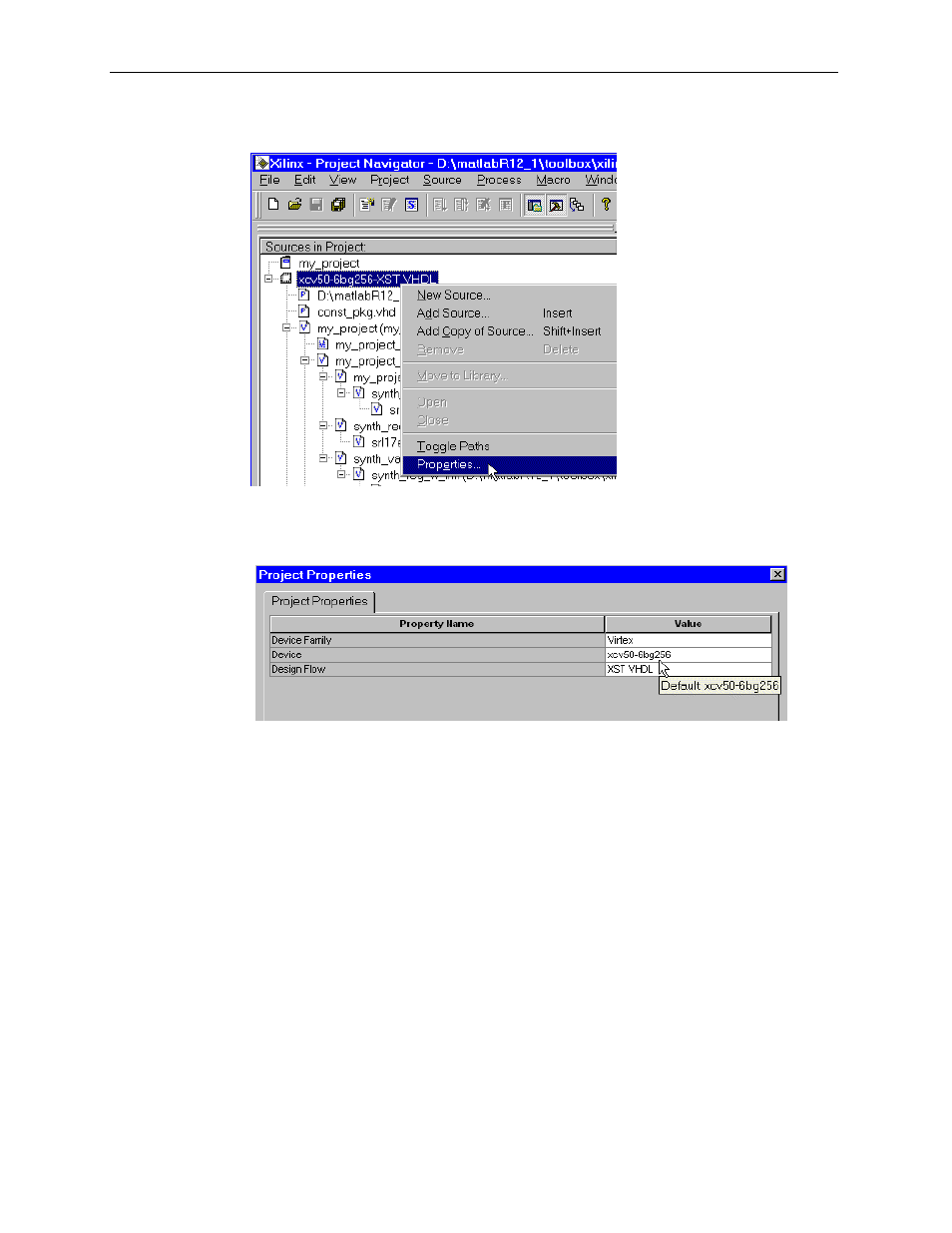 Implementing your design | Xilinx V2.1 User Manual | Page 140 / 148