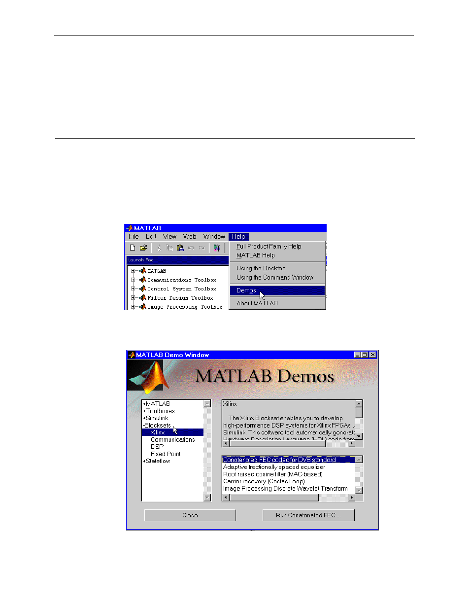 Auxiliary files, Demonstration designs, Chapter 6 auxiliary files | Xilinx V2.1 User Manual | Page 146 / 148