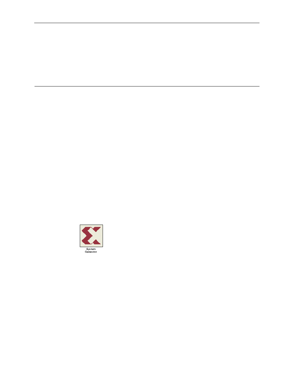 Xilinx blocks, Basic elements, System generator | Chapter 3 xilinx blocks | Xilinx V2.1 User Manual | Page 23 / 148