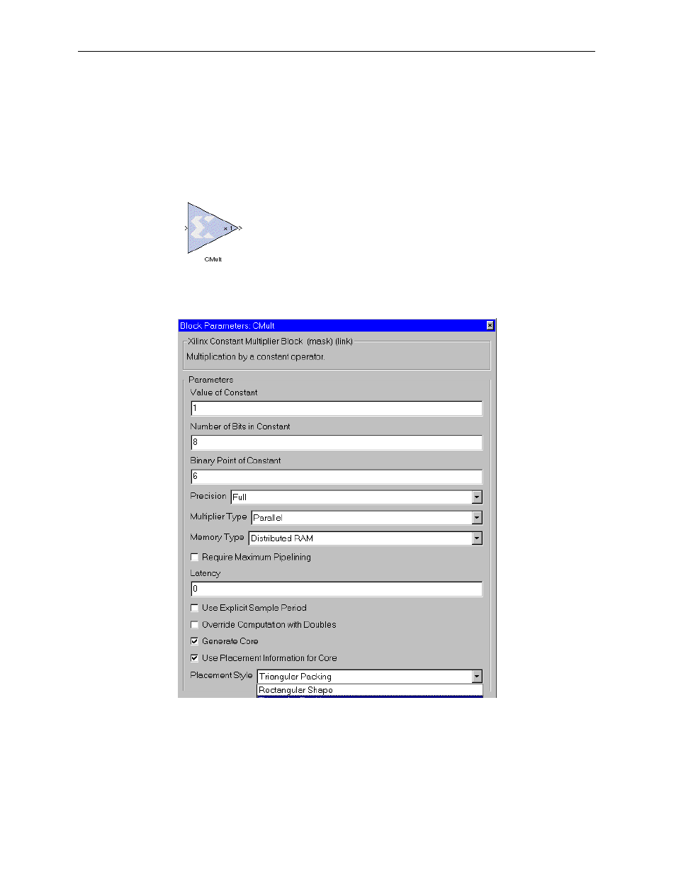 Cmult | Xilinx V2.1 User Manual | Page 84 / 148