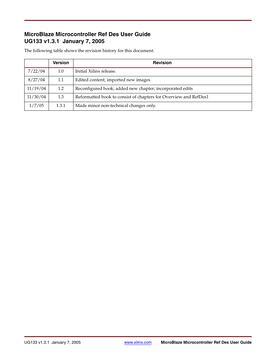 Xilinx UG133 User Manual | Page 3 / 18