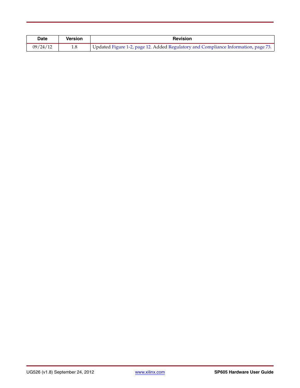 Xilinx SP605 User Manual | Page 3 / 74