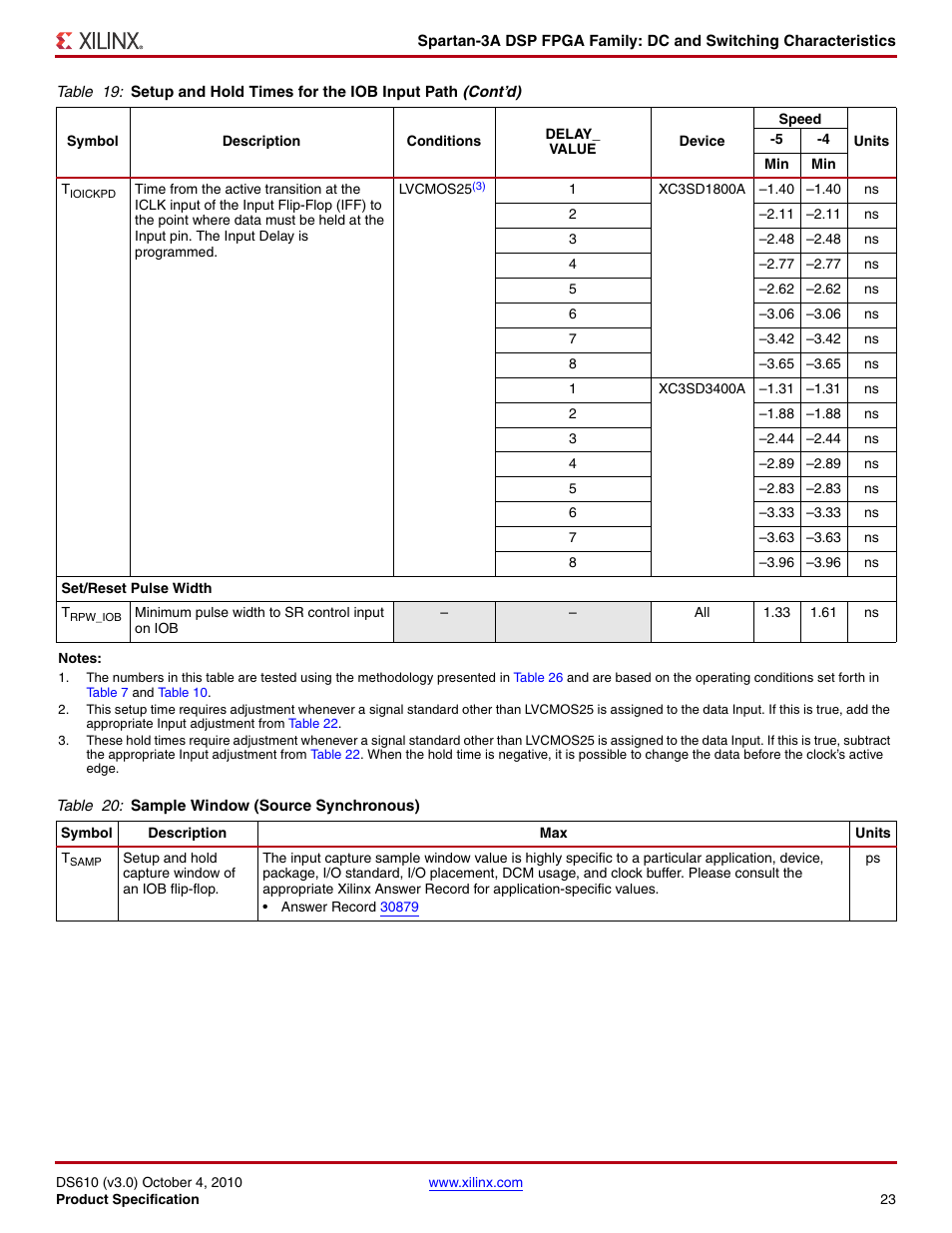 Xilinx DS610 User Manual | Page 23 / 101