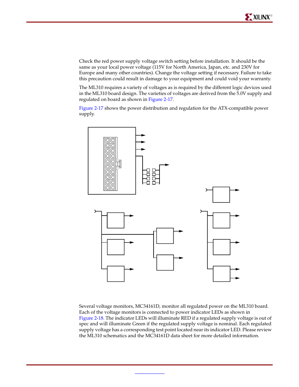 Figure 2-17, Board hardware | Xilinx ML310 User Manual | Page 59 / 70