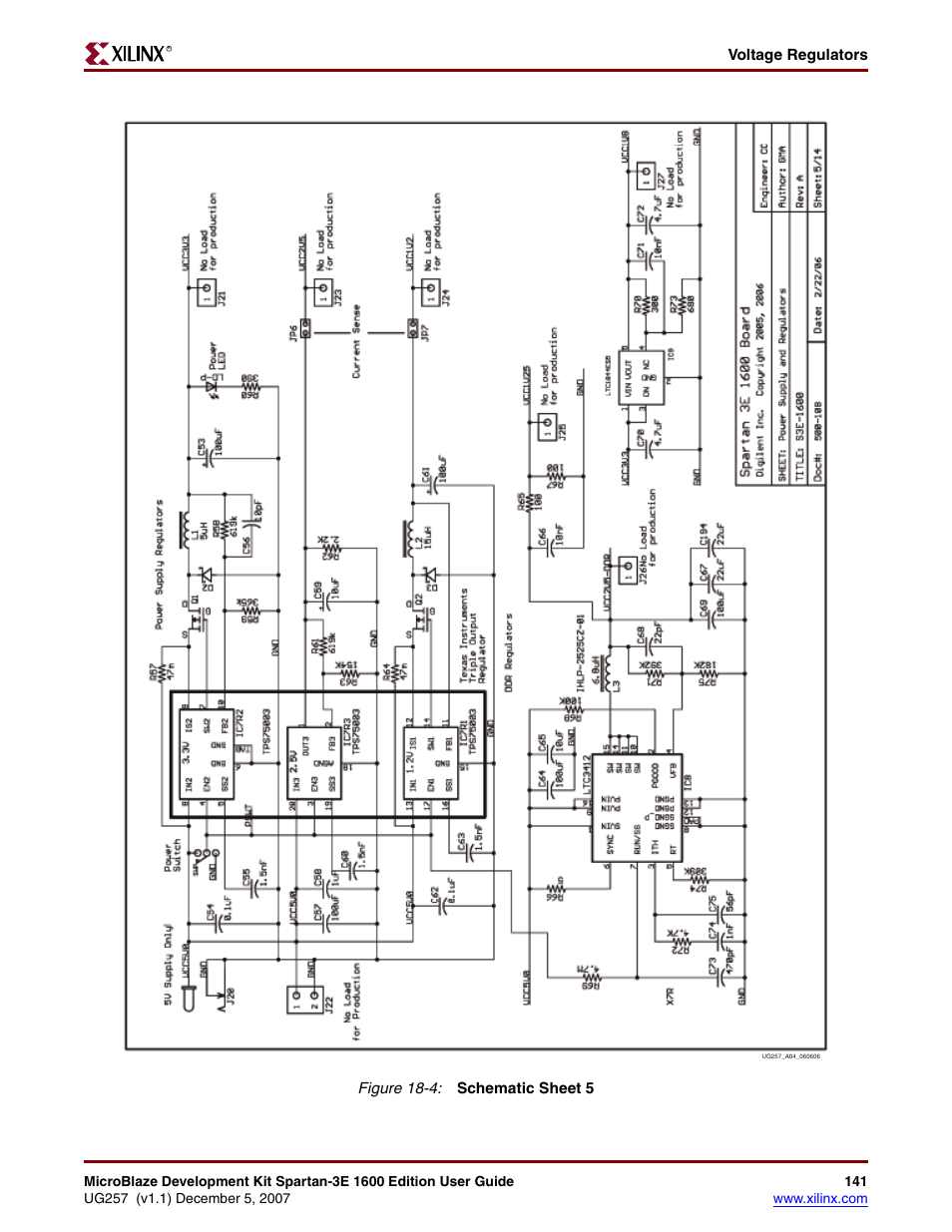 Xilinx MIcroblaze Development Spartan-3E 1600E User Manual | Page 143 / 168