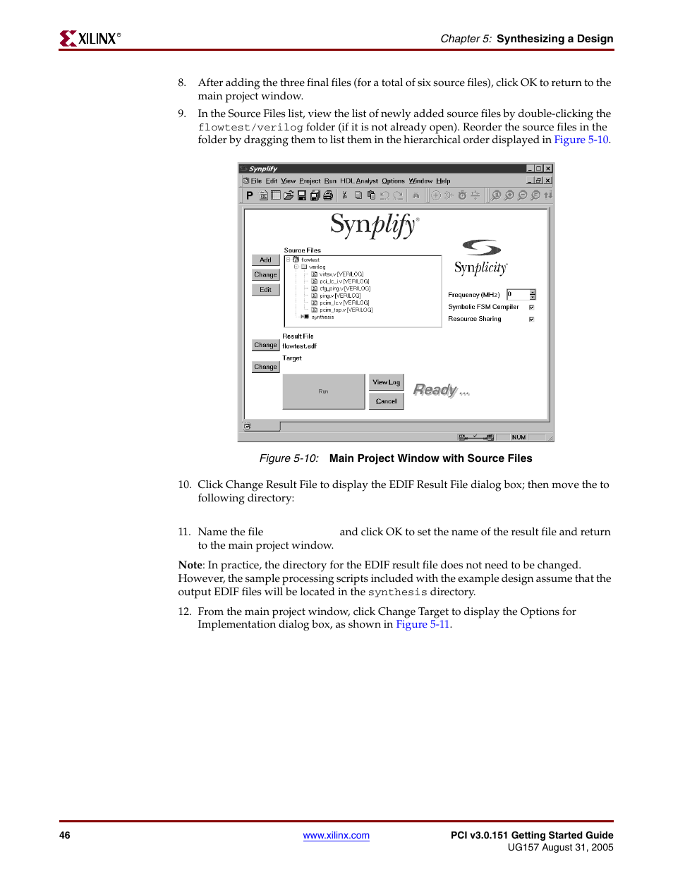 Xilinx LogiCore PCI v3.0 User Manual | Page 46 / 58