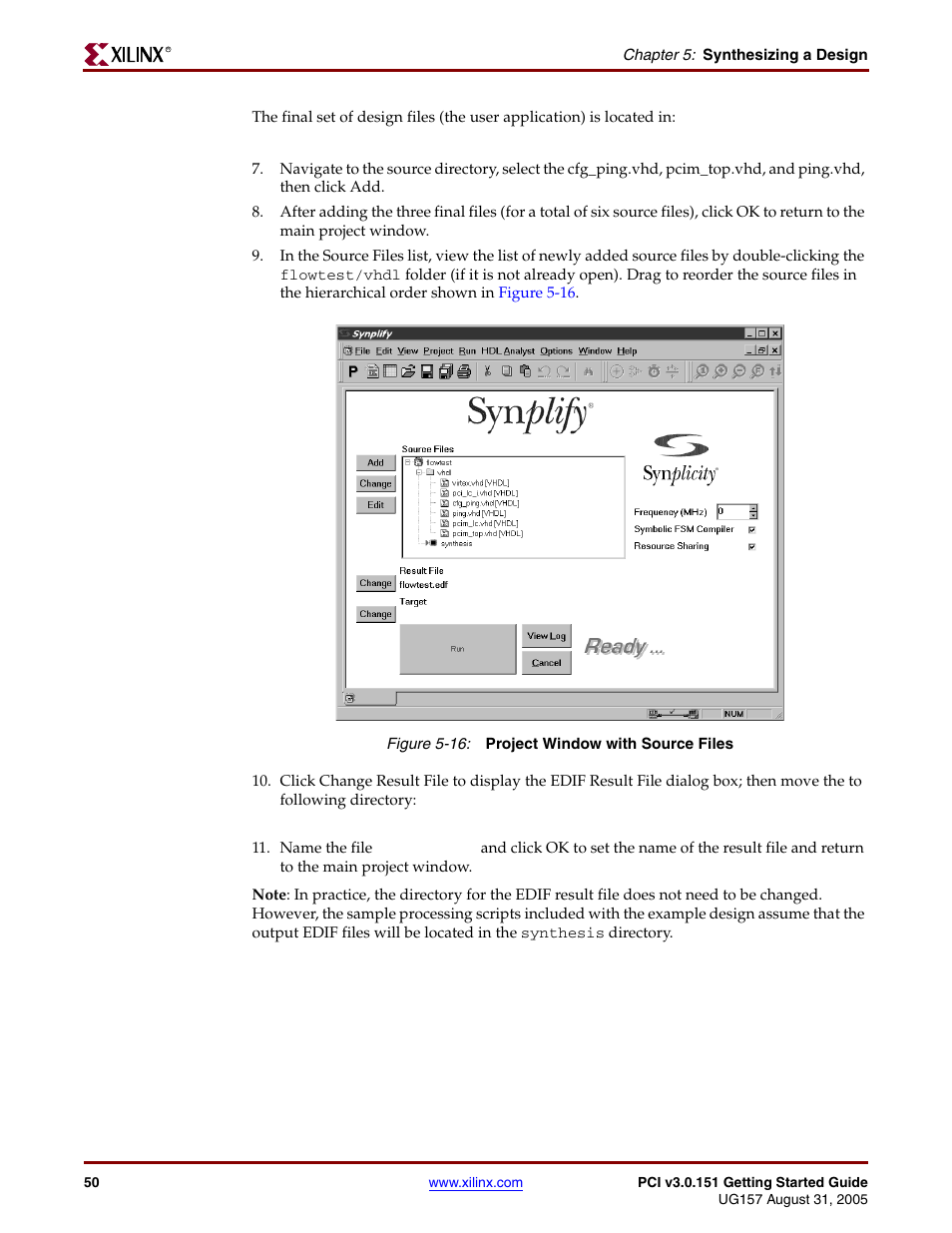 Xilinx LogiCore PCI v3.0 User Manual | Page 50 / 58