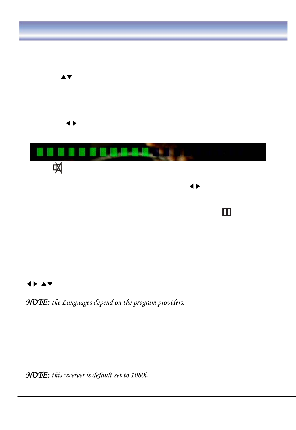 Basic operations | 888 Digital High Definition Digital Set Top Box HD4000 User Manual | Page 13 / 27