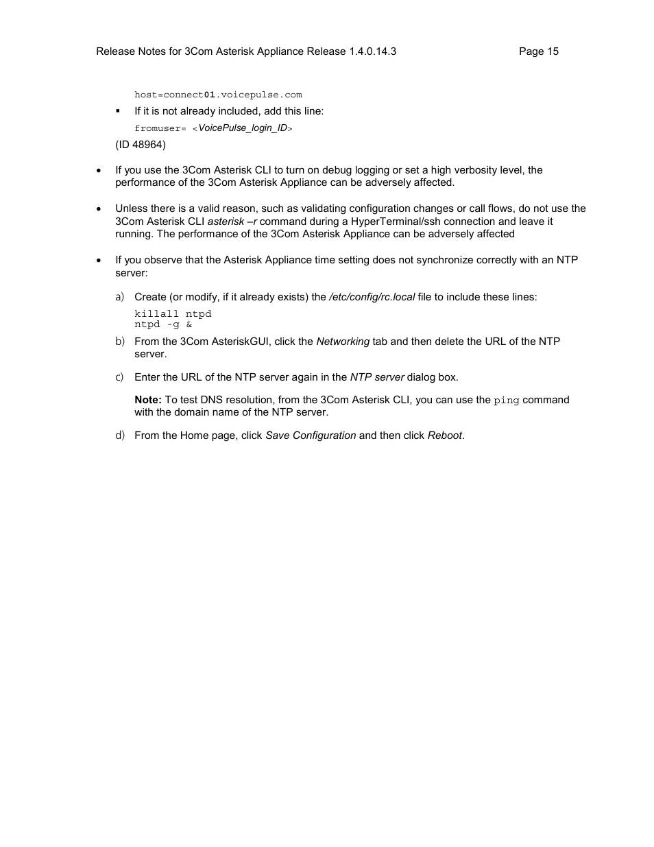 3Com Notes for 3Com User Manual | Page 15 / 16