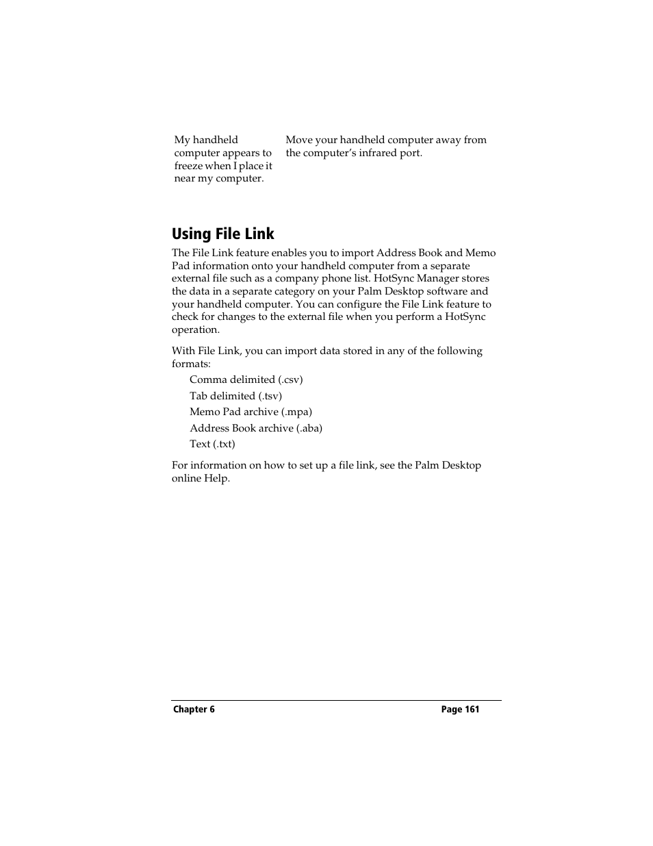 Using file link | 3Com TRGpro User Manual | Page 169 / 260