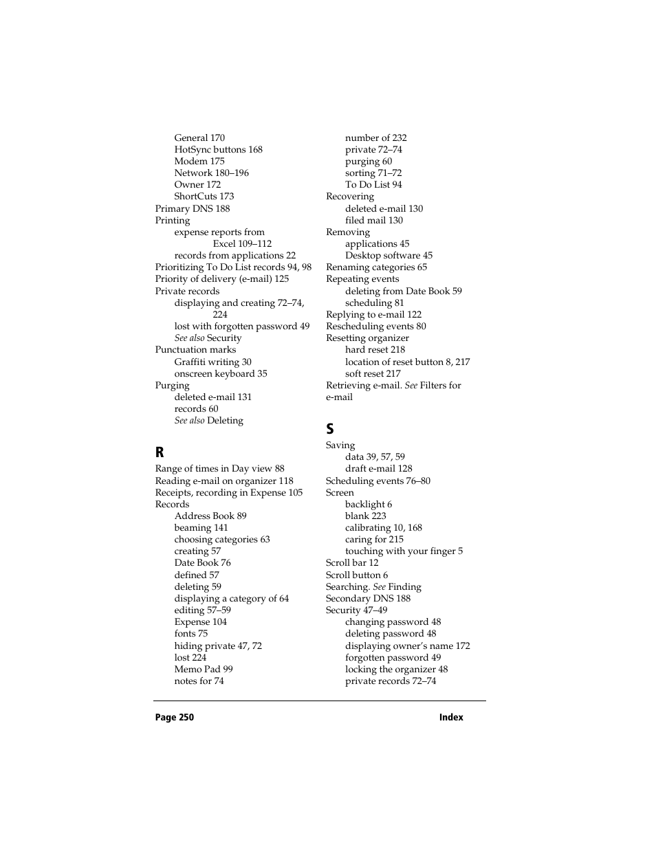 3Com TRGpro User Manual | Page 258 / 260