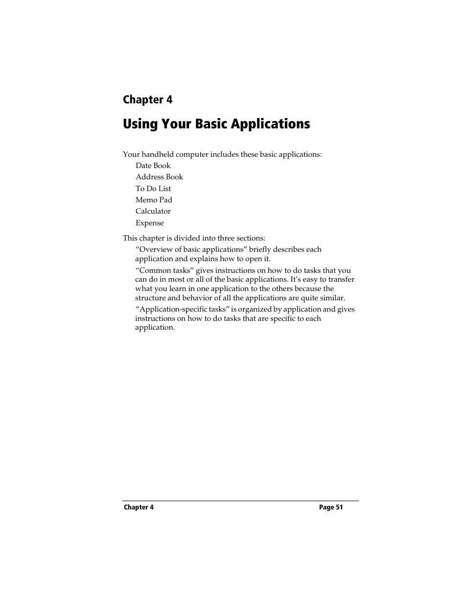 Chapter 4, Using your basic applications | 3Com TRGpro User Manual | Page 59 / 260