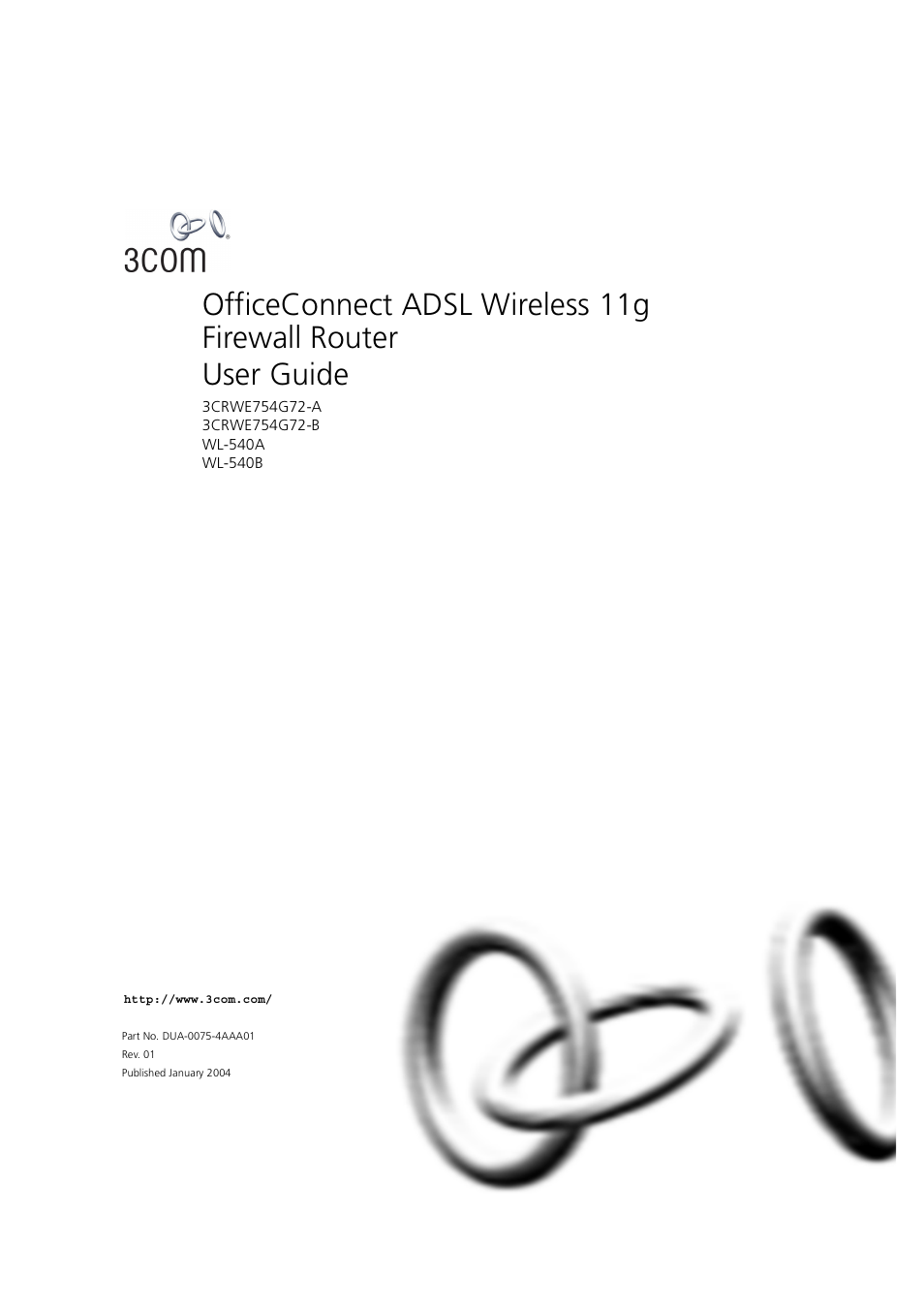 3Com 3CRWE754G72-A User Manual | 110 pages