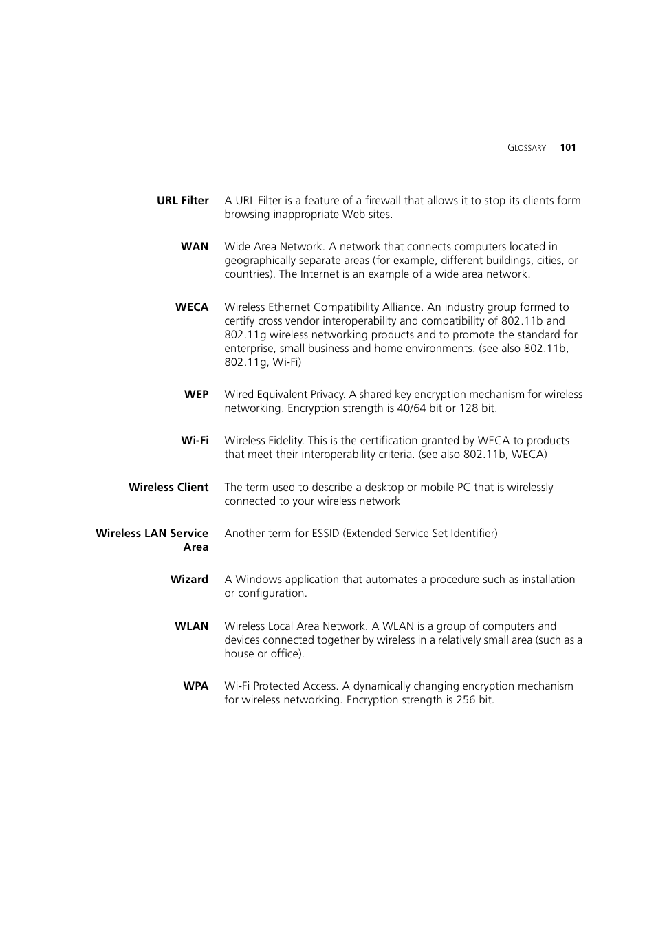 3Com 3CRWE754G72-A User Manual | Page 101 / 110