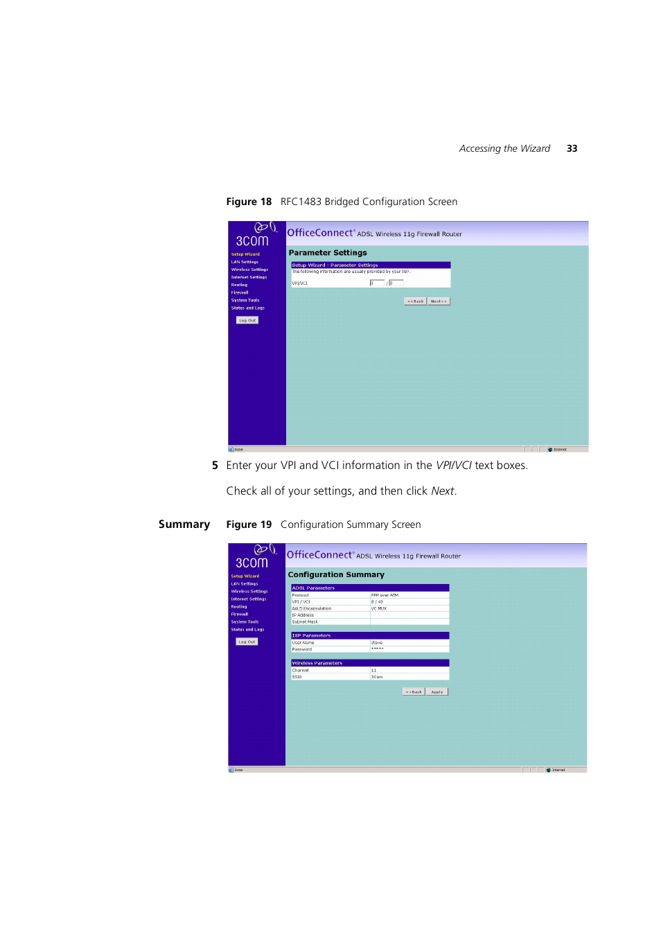 Summary | 3Com 3CRWE754G72-A User Manual | Page 33 / 110