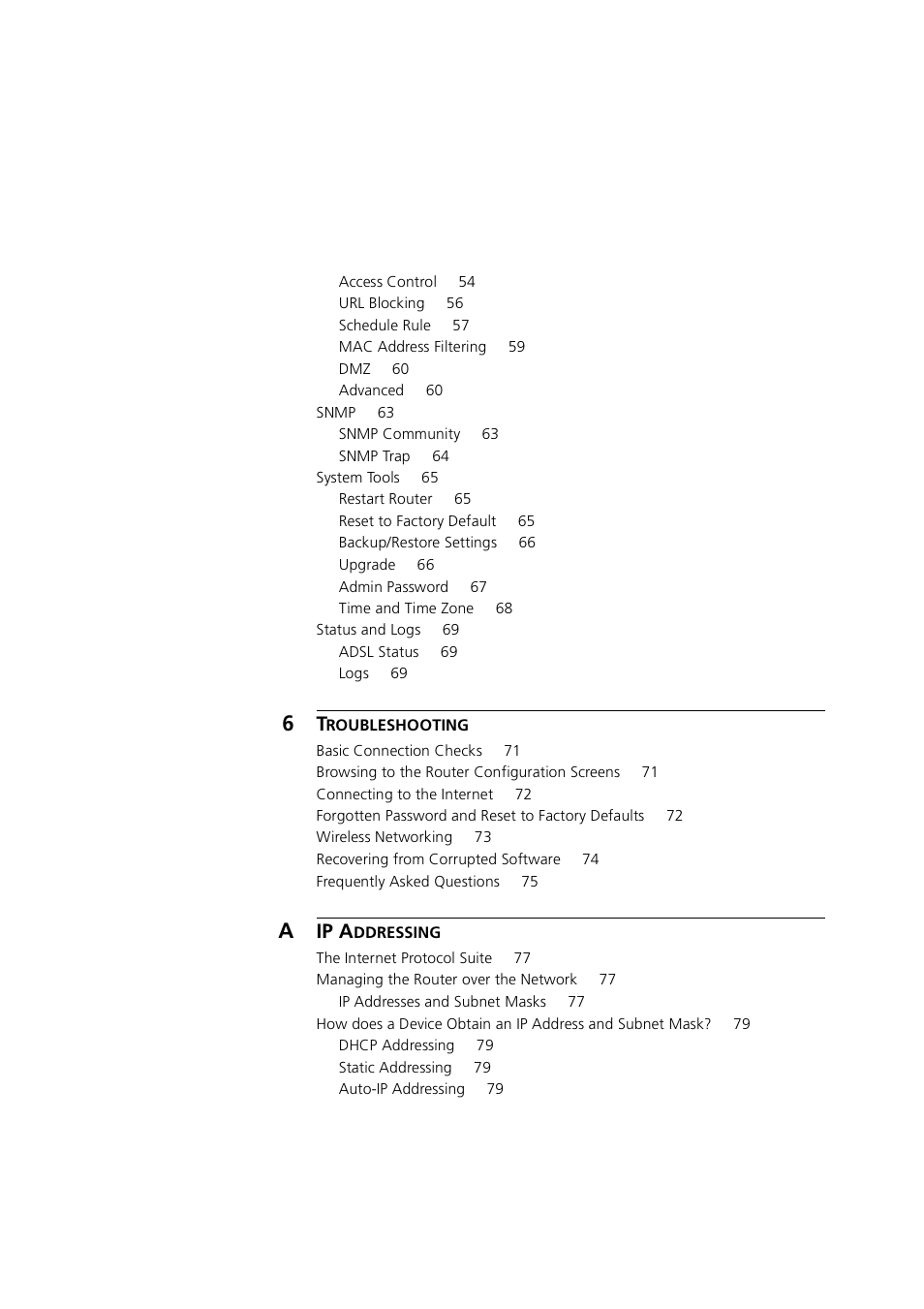 Ip a | 3Com 3CRWE754G72-A User Manual | Page 5 / 110