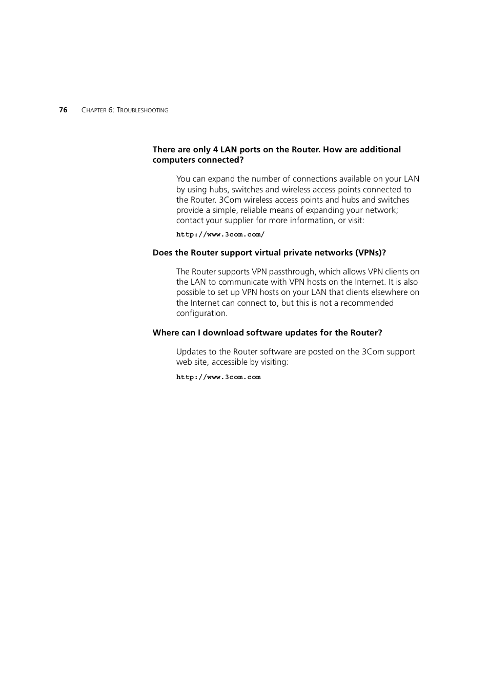 3Com 3CRWE754G72-A User Manual | Page 76 / 110