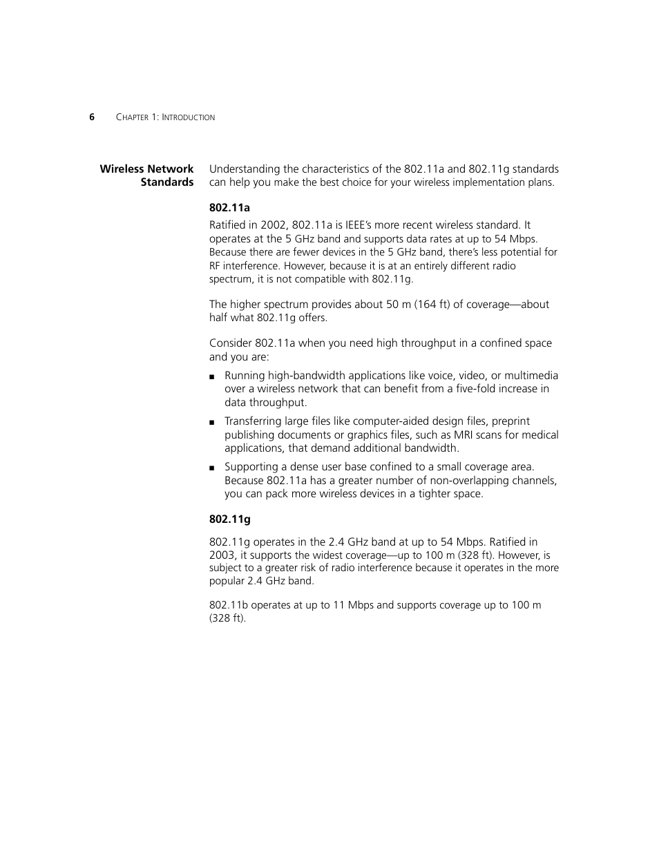 Wireless network standards | 3Com WL-560 User Manual | Page 12 / 70