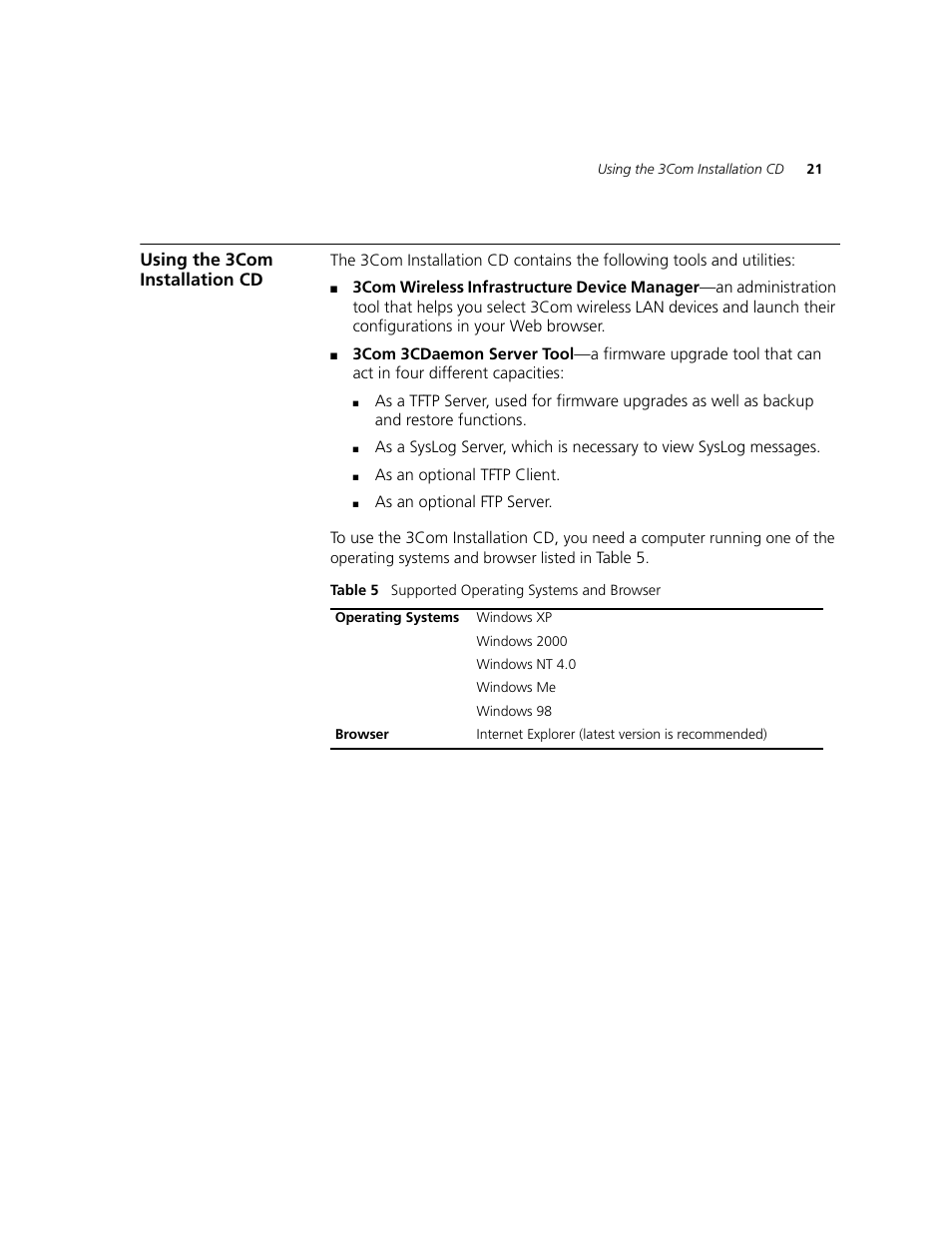 Using the 3com installation cd | 3Com WL-560 User Manual | Page 27 / 70