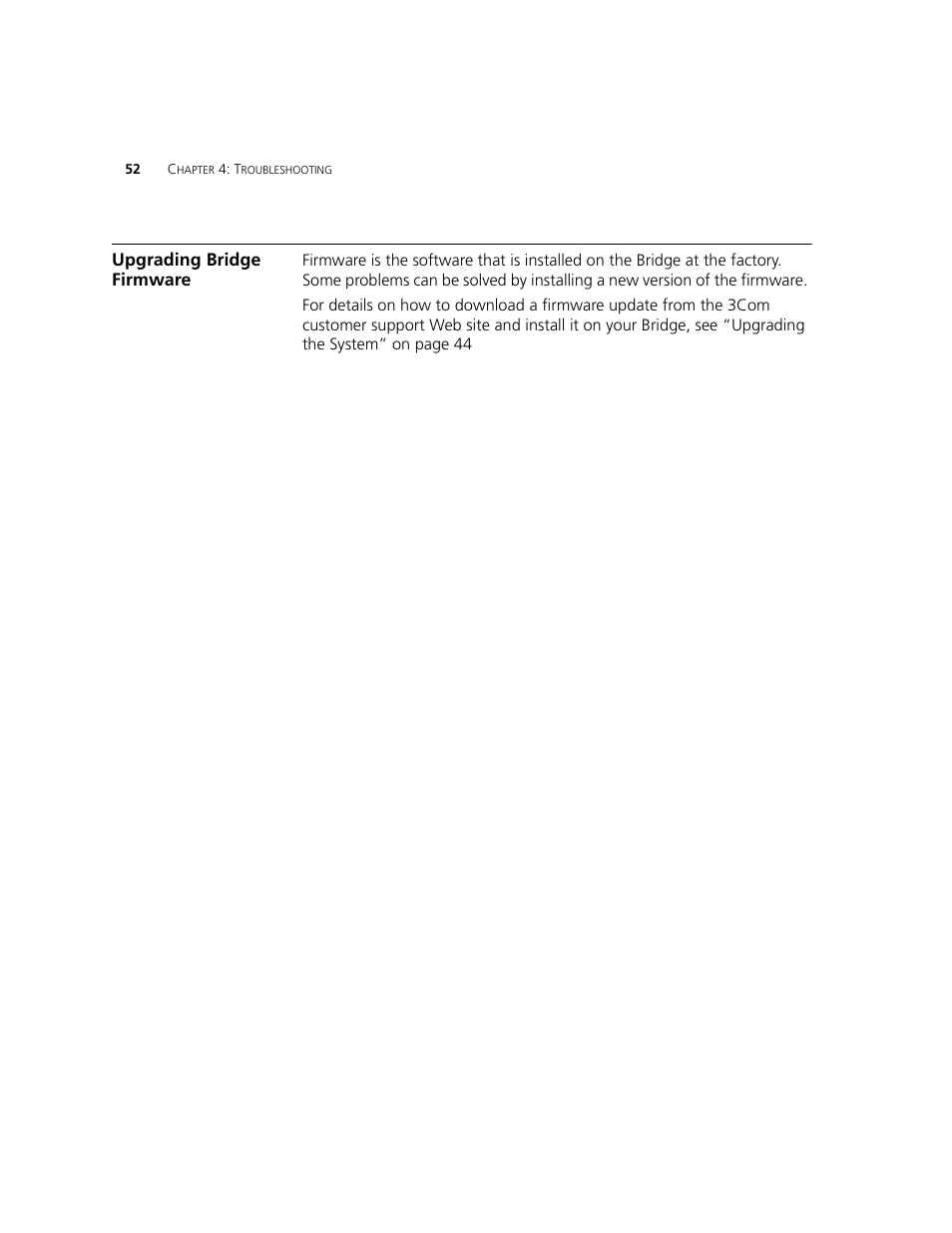 Upgrading bridge firmware | 3Com WL-560 User Manual | Page 58 / 70